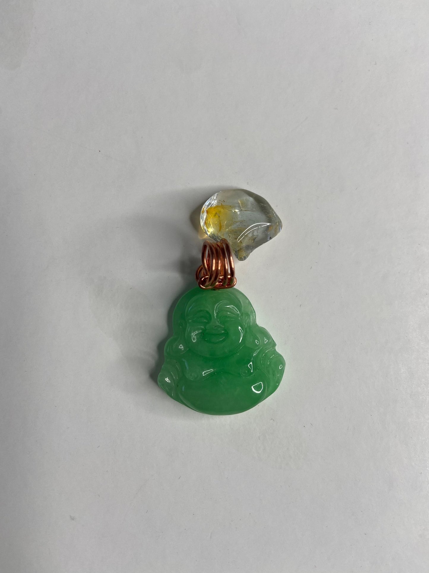 Charged/Energized Authentic Jade Budda pendant image 0